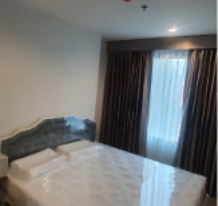 For rent Life Ladprao, city view, 15th floor, built-in wardrobe All electrical appliances. Book quickly. Don't be late.