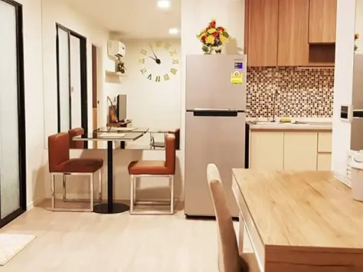 ห้อง 2 นอน น่ารักมุ้งมิ๊ง น่าอยู่น่าย้าย อยู่ได้ 1-3 คน ที่ Kave Condo ห้องสวยพร้อมเข้าอยู่ทุกอย่างใ
