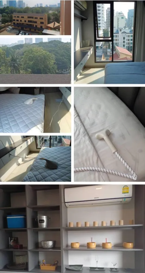Venio Sukhumvit 10 for sale, 7th floor, Premier Zone, well decorated room. Grab your bags and move in.