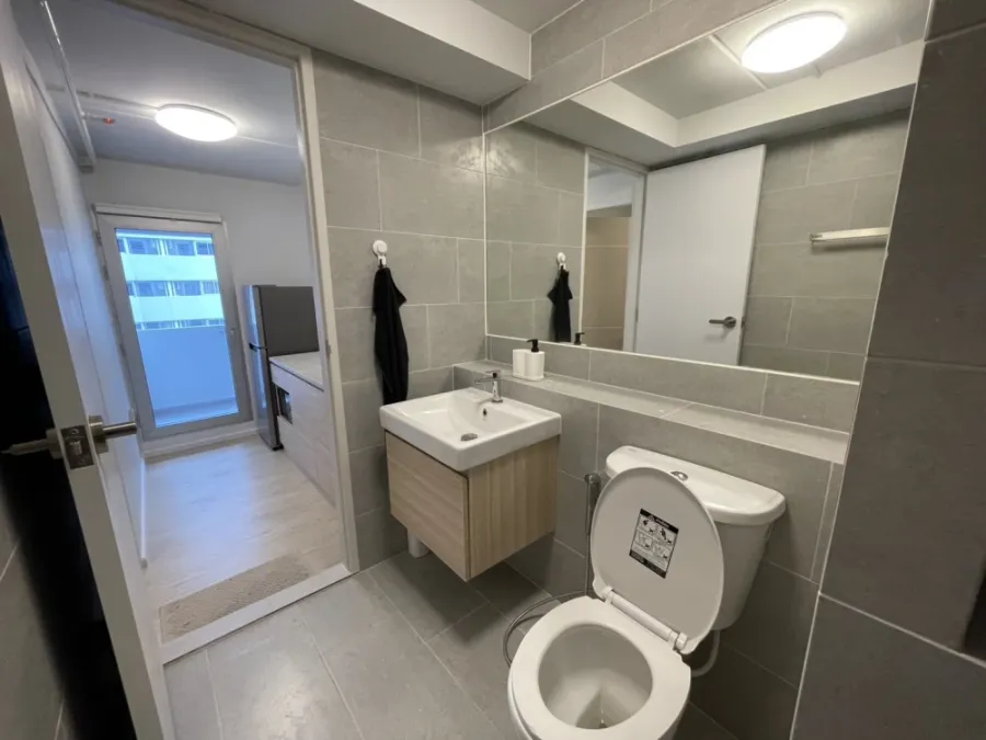 For sale: Mori Condominium, Muang Thong Thani, 4th floor room, swimming pool view, fully decorated, minimalist style, this comfortable place to live,