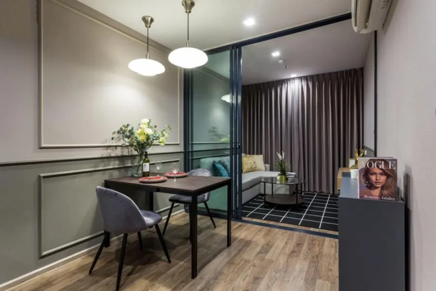 Condo for rent Life Ladprao Valley 10, garden view, beautiful room, ready to move in, don't wait