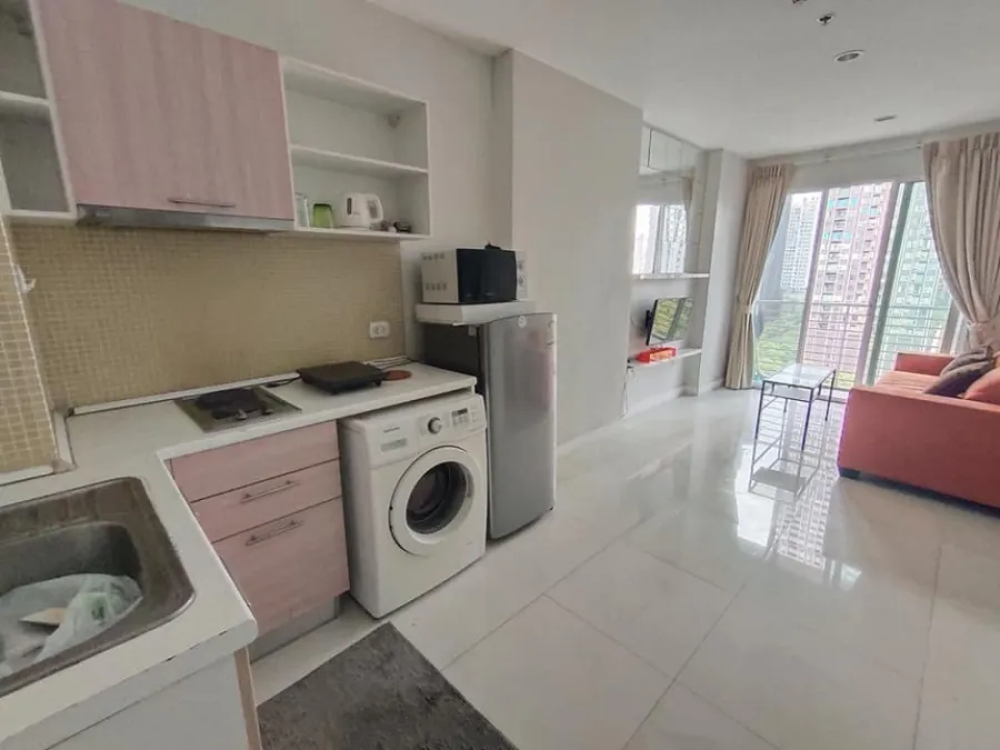 Condo for rent The Mark Ratchada - Airport Link Fully furnished, ready to move in. Good location. You can't miss it.