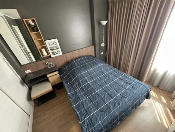 For rent U Delight Rattanathibet ห้องพร้อมอยู่ เฟอร์ เครื่องใช้ไฟฟ้าครบ มาแต่ตัวเข้าอยู่ได้เลย
