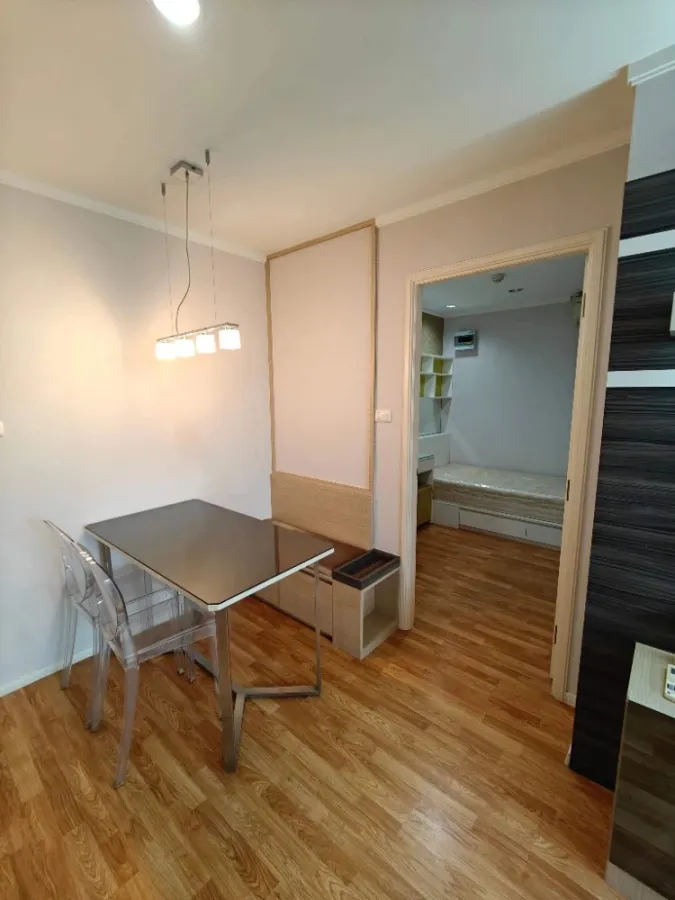 For rent: Lumpini Ville Lasalle-Barring, 18th floor, fully furnished, nice to live in. Interested? Book now, don't wait.
