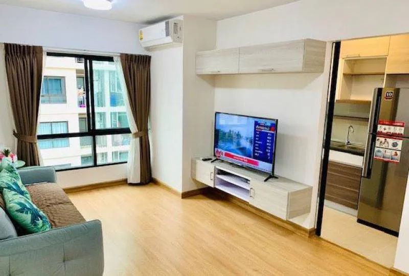 ขาย คอนโด ศุภาลัย ซิตี้ รีสอร์ท สถานีแบริ่ง 1นอน 1น้ำ ชั้น4 ห้องมุม เฟอร์ครบ พร้อมอยู่จองเลย