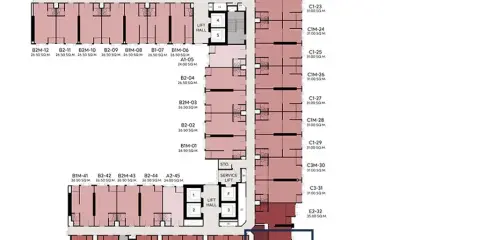 ขายดาวน์ Aspire Sukhumvit - Rama 4 ขนาด 2 นอน วิวแม่น้ำเจ้าพระยา สนใจจองเลย