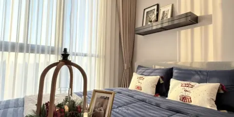 For rent condo Noble Nue District R9 ห้องแต่งพร้อมอยู่ ชั้นสูงได้วิวดี บอกเลยว่าคุณต้องห้ามพลาด