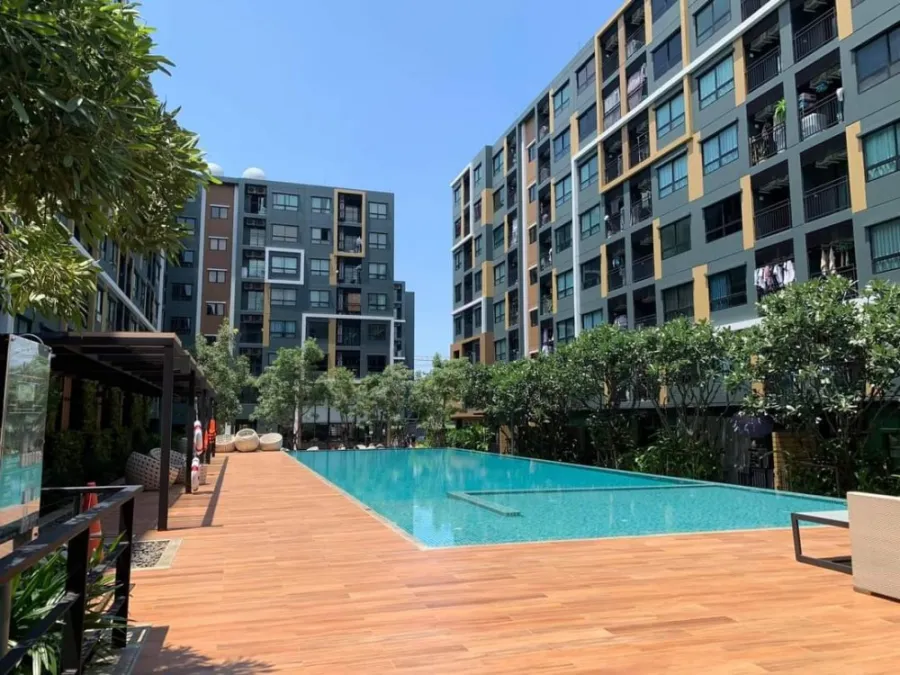 Condo for rent, Icondo Green Space, Sukhumvit 77, near The Paseo Mall, 2 bedrooms, ready to move in, convenient to travel, don't miss it!!