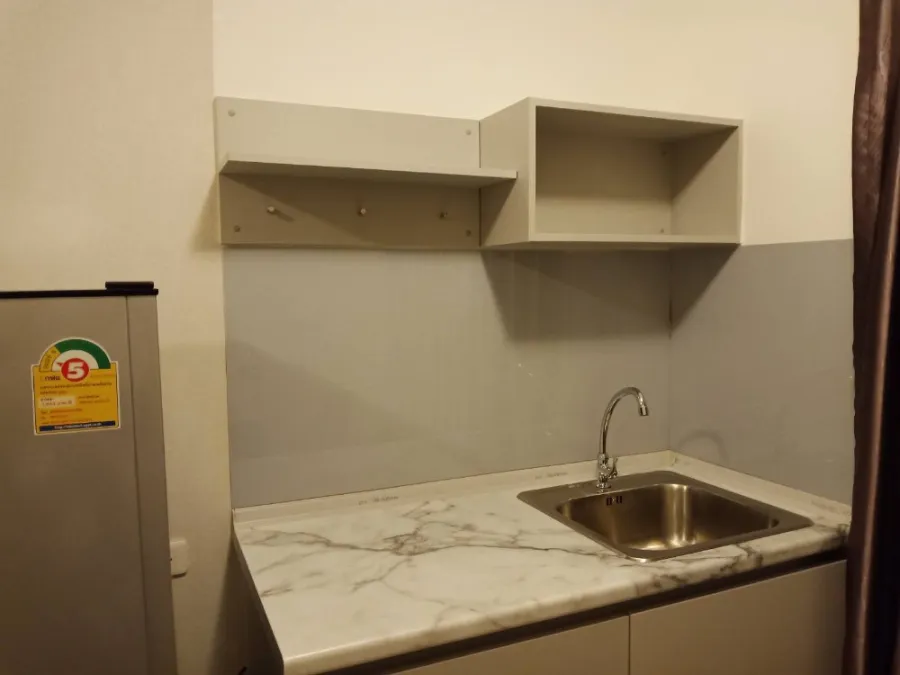 Condo for sale, Plum Condo Ramkhamhaeng 60 Interchange, 7th floor, fully furnished and electrical appliances.