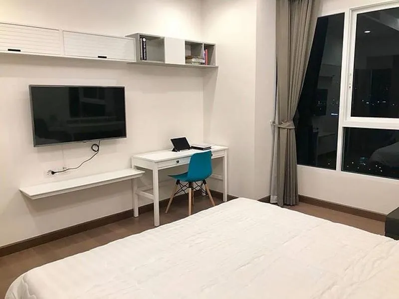 It has arrived. Condo for rent Supalai Elite Phayathai 1 bedroom 1 bathroom, beautiful decorated room, clear city view, no building to block.