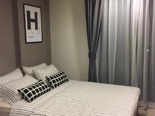 Chambers chaan for rent, Ladprao, Wang Hin, beautiful room, fully furnished, ready to move in You don't want to miss the cool room. Hurry up to reserve!!!
