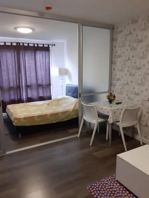 ขายด่วน D condo campus resort rangsit ห้องสวยแต่งวอล 1 นอน 1 น้ำ เฟส 1 พร้อมเข้าอยู่