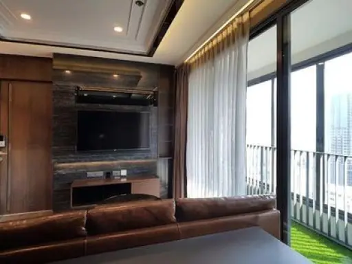 Condo for rent, Ideo Q Siam Ratchathewi, 2 bedrooms, 2 bathrooms, fully furnished, high view, ready to move in, reserve now.