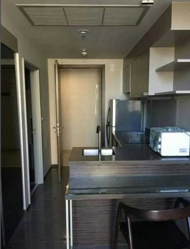 For rent Onyx Phahonyothin, 1 bedroom, 46 sqm, 15th floor, high floor, good view, cute room like this, you need to hurry up.