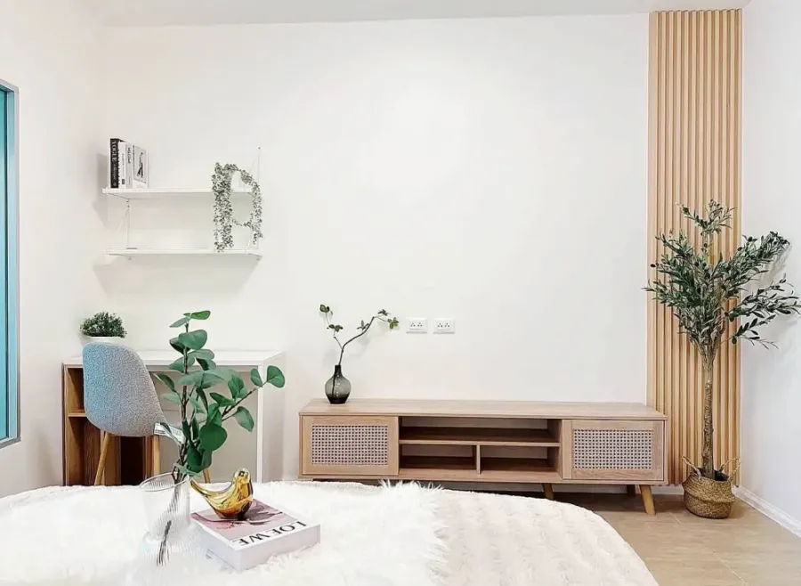 For rent!! 🏢 Condo A Space Sukhumvit 77, a room decorated in a simple, luxurious style, good price, ready to move in, hurry and reserve now!!