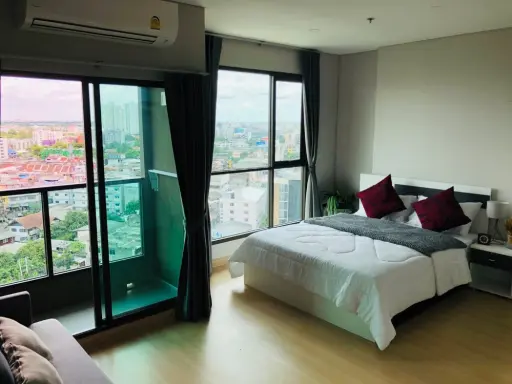 ให้เช่า!! คอนโด ลุมพินี พาร์ค พหล 32 ชั้น 7 ห้องสวย เฟอร์ครบ พร้อมเข้าอยู่ รีบจองเลย!! images