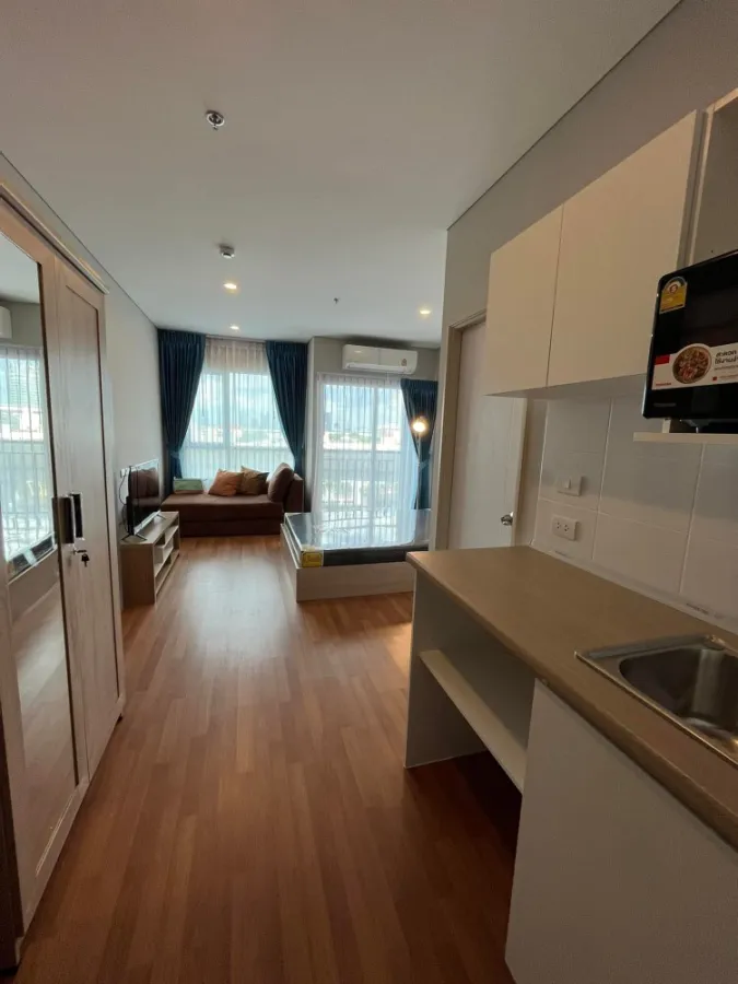 Condo for rent, Lumpini Place Tao Poon - Interchange, new room, fully furnished, convenient transportation