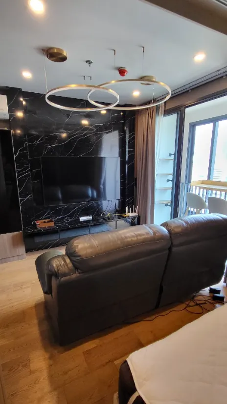 Condo for sale, rent, Q Chidlom-Phetchaburi, open view, built in the whole room, complete with electrical appliances.