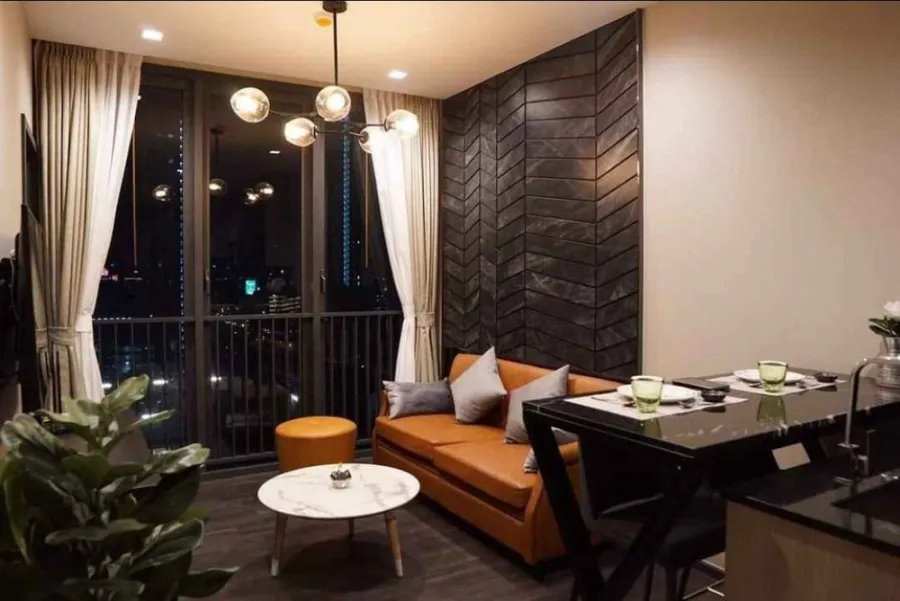 Condo for sale / rent, The Line Asoke, Ratchada, excellent location, beautiful room, beautiful decoration, book now!