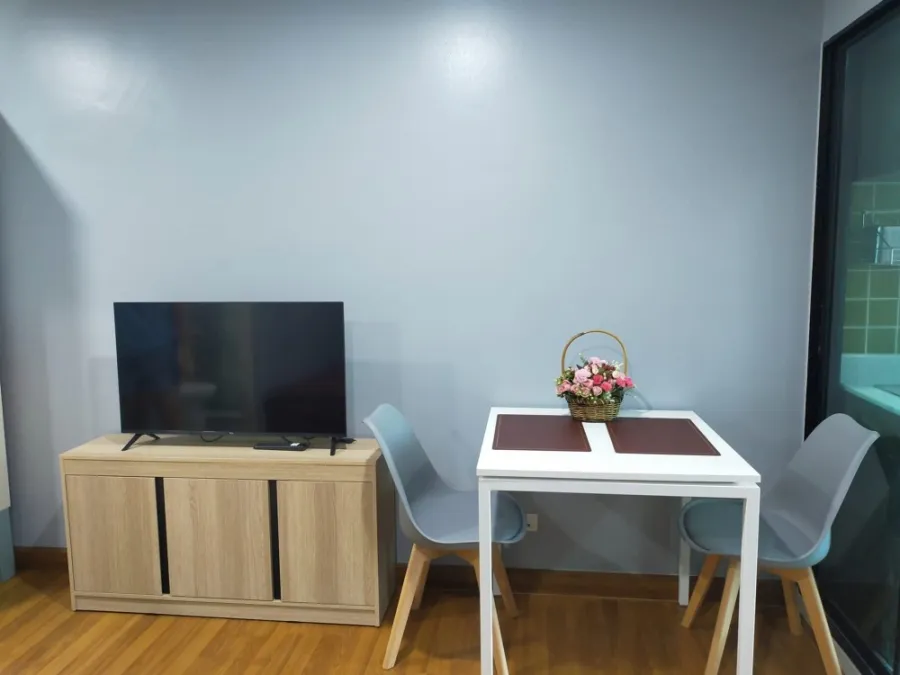 Ready to rent Regent Home 18 Chaengwattana, Lak Si, furnished + electrical appliances, good price, reserve now.