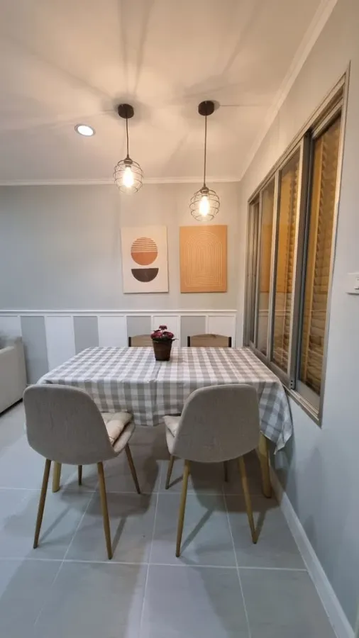 For rent: Lumpini Ville Sukhumvit 77. Corner unit with unobstructed view. Fully furnished with appliances. Ready to move in.