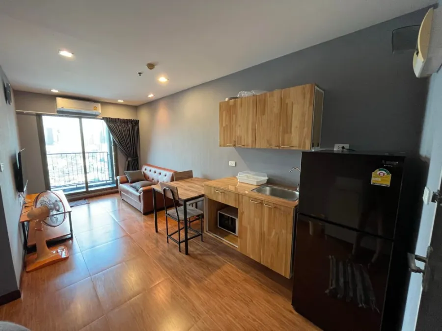 ขาย/ให้เช่า คอนโด Casa Condo-Asoke Dindeang ห้องมุมไม่ติดใคร ตกแต่งอย่างดีทั้งห้อง สนใจรีบจองเลยจ้า