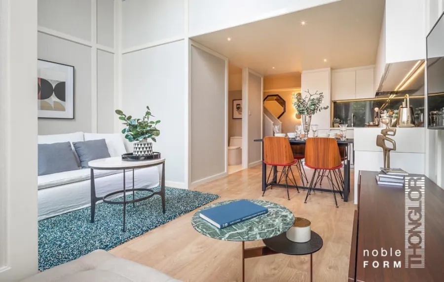 ขายดาวน์ Noble Form Thonglor ห้องแบบ Fullplex 1-bedroom วิวซอยทองหล่อ ตกแต่งน่าอยู่ จองเลย