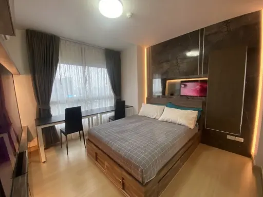 Condo for sale, Supalai Veranda Rama 9, corner room, high floor, beautiful view, 2 bedrooms, don't wait!!