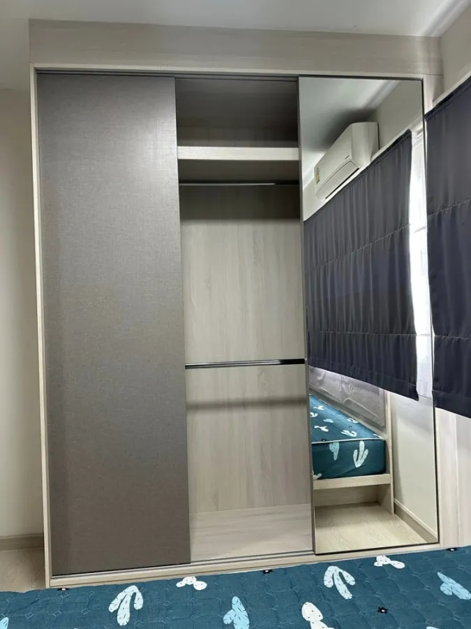 Condo for rent, Niche ID Serithai-Wongwaen Partition room, 8th floor, top floor, complete in one place, book now
