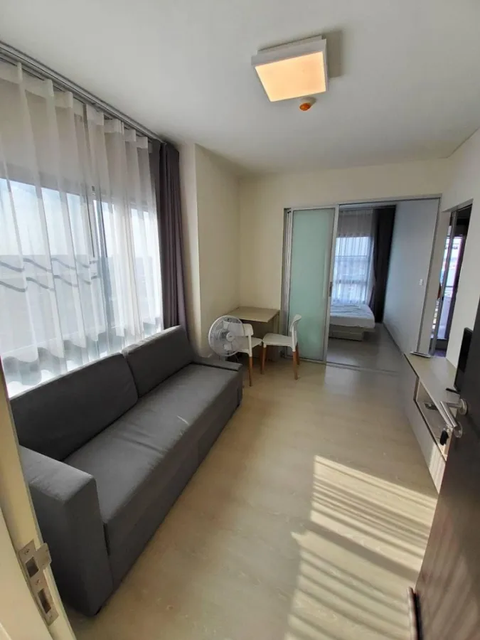 Condo for rent, Niche ID @ Pak Kret Station, nice room, 12th floor, has a beautiful view, say you must not miss it.
