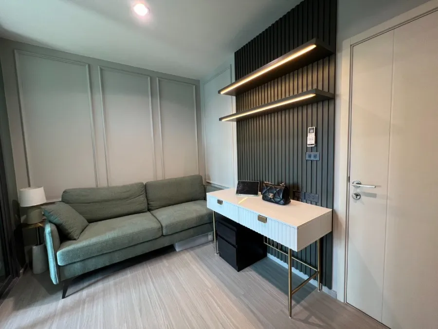 For rent, Aspire Sathorn-Ratchapruek, 14th floor, beautiful room, fully furnished, very cool, if interested, hurry and book now, don't miss out.