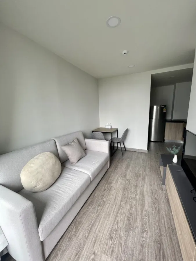 Condo for rent FLEXI Sathorn-Charoennakorn Nice view room, not blocked Fully furnished, move in quickly.