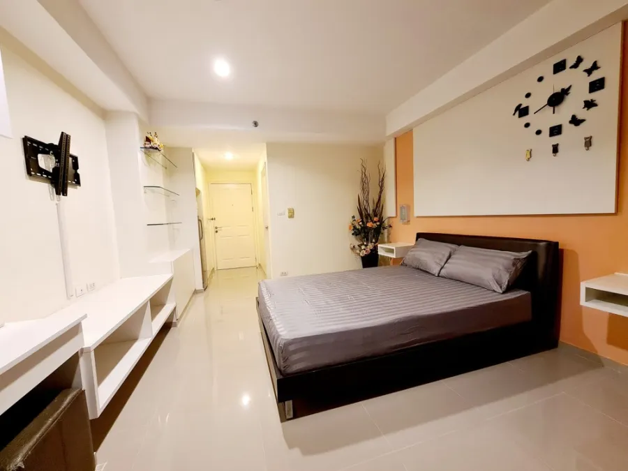 ขายคอนโด Inspire Place ABAC-Rama IX ห้องสตูดิโอ แต่งน่าอยู่ ชั้น 9 วิววิวฝั่งสนามกีฬา รีบมาซื้อเลย