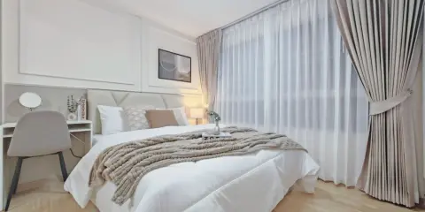 ขาย D Condo Rattanathibet ห้องตกแต่ง Style Minimal สะอาด สบายตา สวยน่าอยู่สุดๆ ดีแบบนี้ ห้ามพลาด
