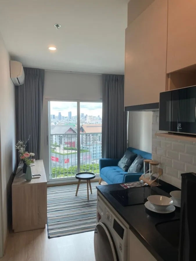For rent!! Condo Noble Revolve Ratchada, room number 38/138, complete facilities Don't make a reservation, miss a lot, hurry up!!