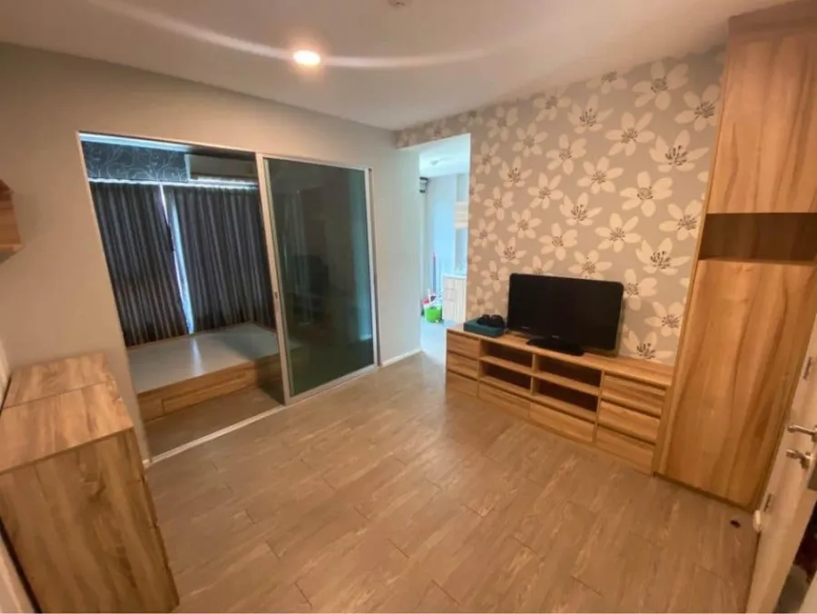 Sell / rent Don Mueang, The Terminal, new room, quiet atmosphere. Stick to wallpaper. Nice to live. Book now. Hurry up.