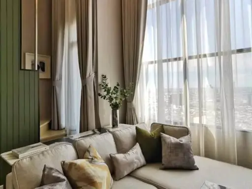 ให้เช่า KnightsBridge Prime Sathorn ห้องแต่งสวยสุดปัง เพดานสูง โปร่งโล่ง มาพร้อมเฟอร์ครบครัน จองเลย images