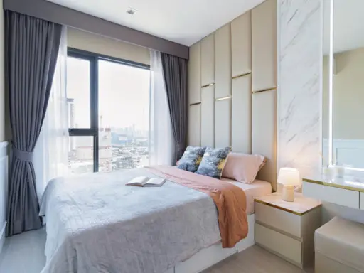 For rent Life Asoke, very beautiful room, fully built-in, high floor, very good view, must be this room Don't miss it images