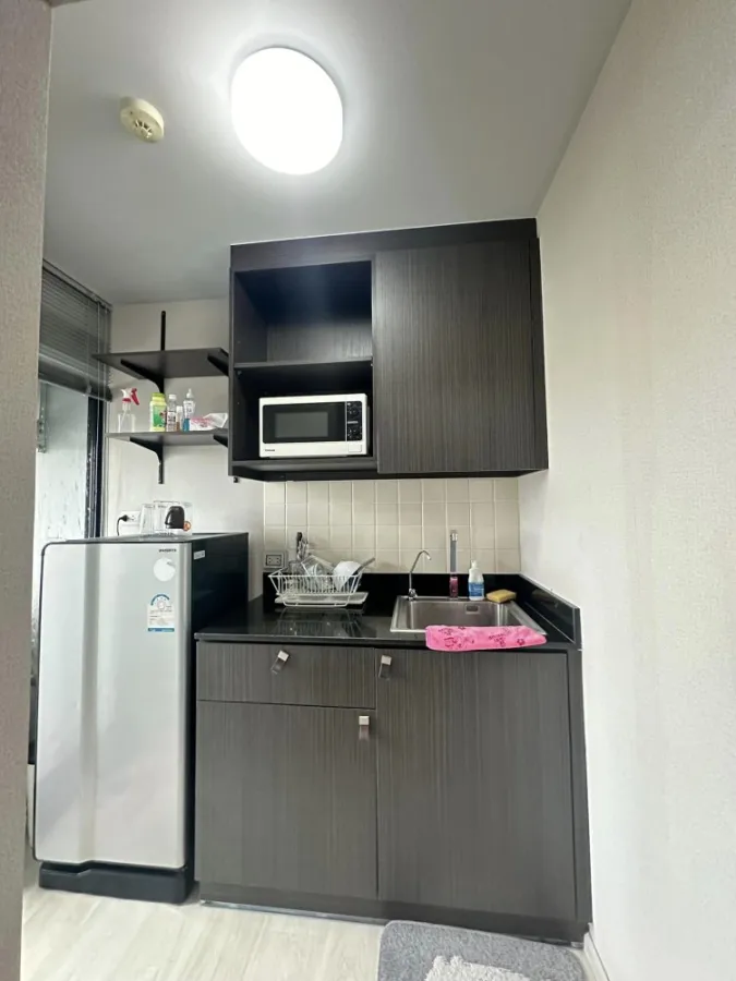 For rent UNIO Ramkhamhaeng-Serithai ห้องน่าอยู่ เฟอร ์เครื่องใช้ไฟฟ้าครบครัน รีบมาจับจองเลย