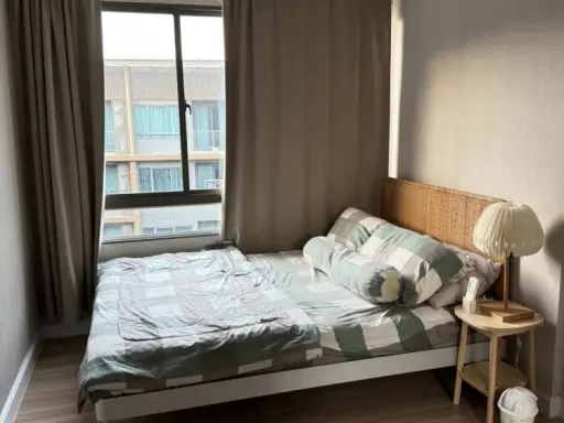 For rent, Metro Luxe Ratchada, 8th floor, separated room, fully furnished, just come and move in. images