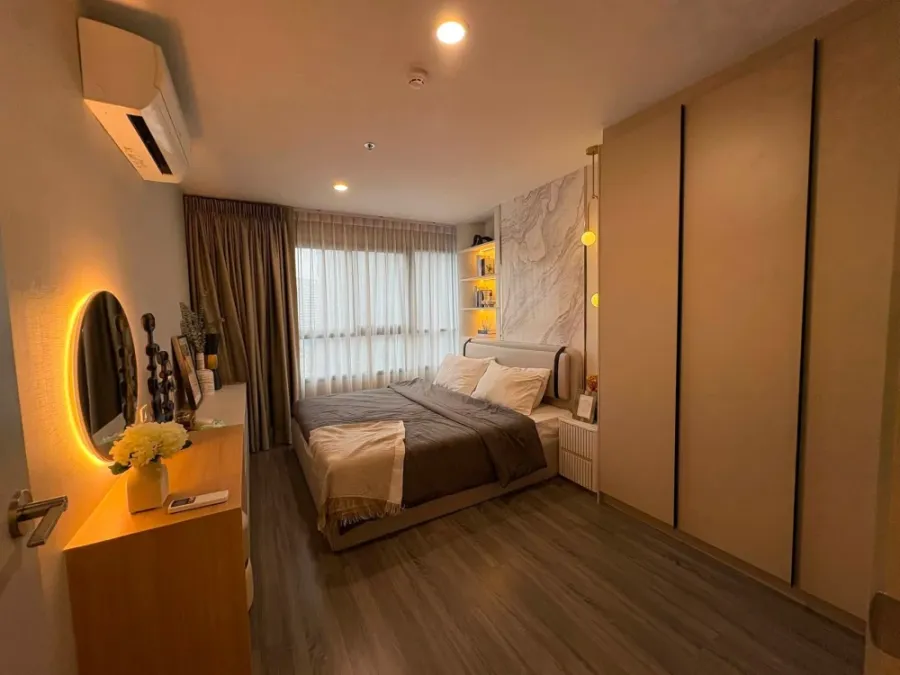 For rent: Ideo Chula Samyan. Spacious room with perfect functionality. Beautifully decorated and fully furnished, ready to move in.