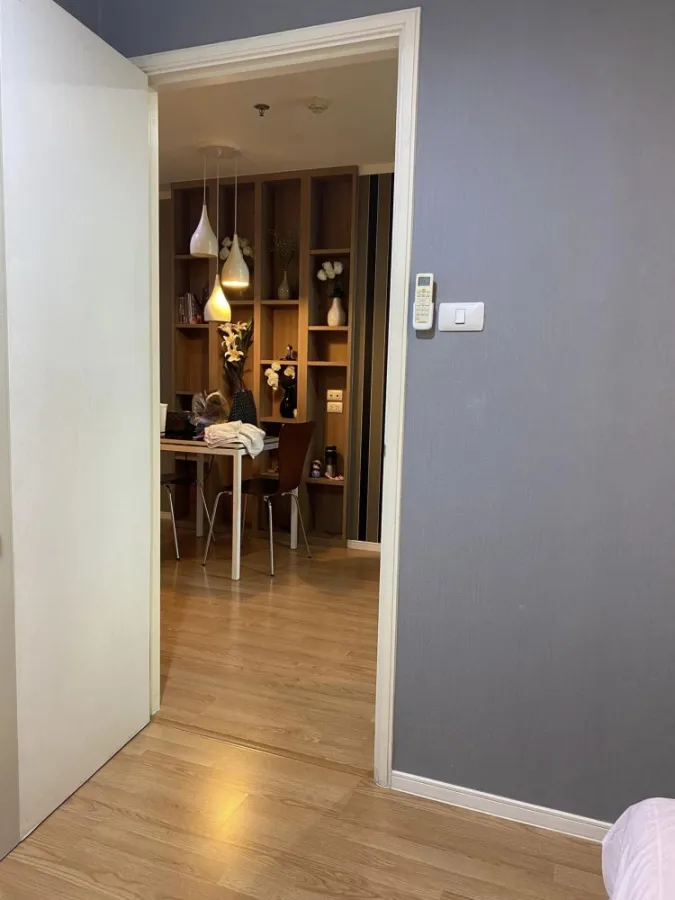 Sell, rent, Lumpini Ville Prachachuen-Phongphet, 2 floors, high floor, clear view, complete electrical appliances, low price, quick reservation.