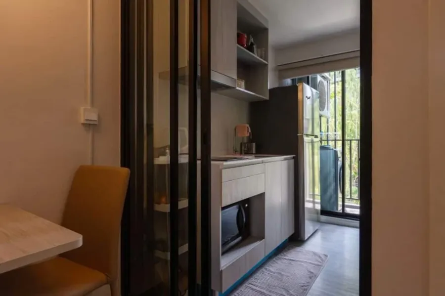 For rent Atmoz Tropicana Bangna ห้องน่าอยู่ เฟอร์ เครื่องใช้ไฟฟ้าครบพร้อม มาจองได้แล้ววันนี้
