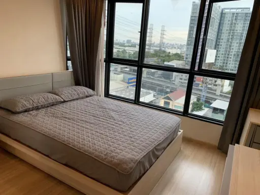 For rent: The Base Chaengwattana, corner room, 11th floor, good view, no blocking buildings. Book now and you won't be disappointed for sure. Don't de