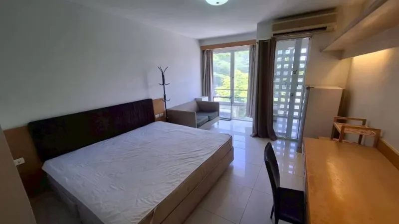 ให้เช่า I House Rama9–Eakamai ห้องสตูดิโอ เฟอร์นิเจอร์และเครื่องใช้ไฟฟ้าครบครัน หิ้วกระเป๋าเข้าอยู่ได้เลยจ้า