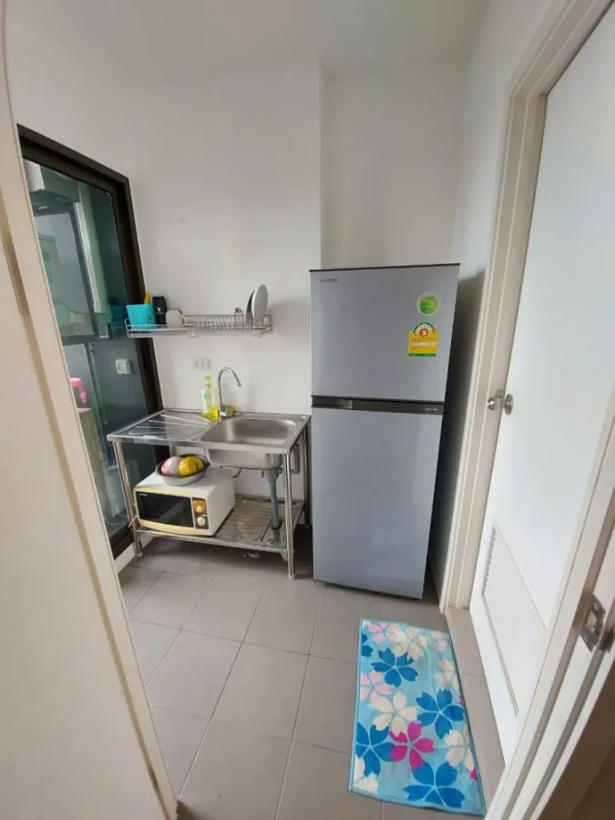 Sell, rent, The Tree Rio Bang Aor Station, 11th floor, complete with furniture and electrical appliances. Hurry up to reserve now.