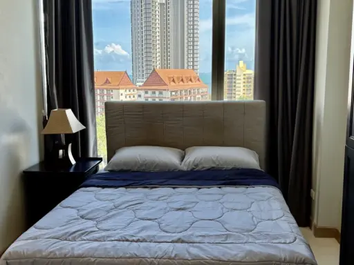 For sale: The Riviera Wong Amat Beach, 1 bedroom, 1 bathroom, fully furnished, beautiful sea view, reserve now!