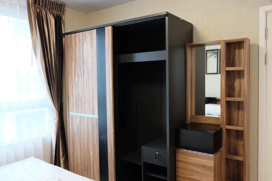 ให้เช่า Plum Condo Paholyothin 89 ชั้น 5 ห้องมุม วิวสวน แต่งครบ จองเลย ห้ามพลาด