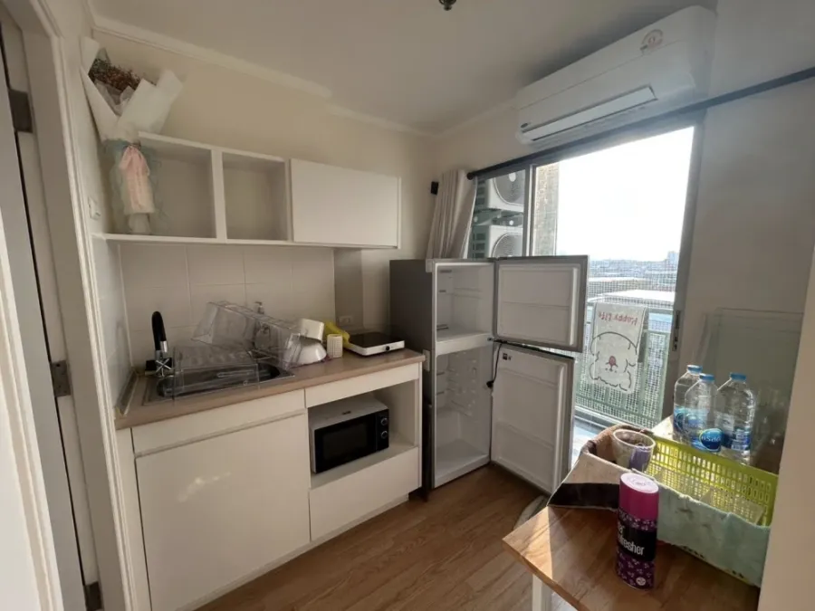 Condo for rent at Lumpini Ville Lasalle-Bearing. The unit is partitioned into separate, well-defined zones. Amazing price! Book now!