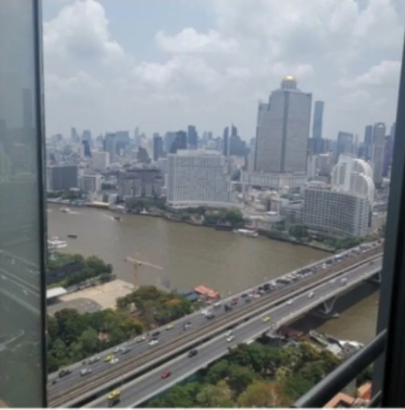 For Baan Sathorn-Chaophraya 1 นอน 1 น้ำ ชั้นสูง วิวดีมากก แถมมาพร้อมความสะดวกสบายภายในห้อง เช่าเลย